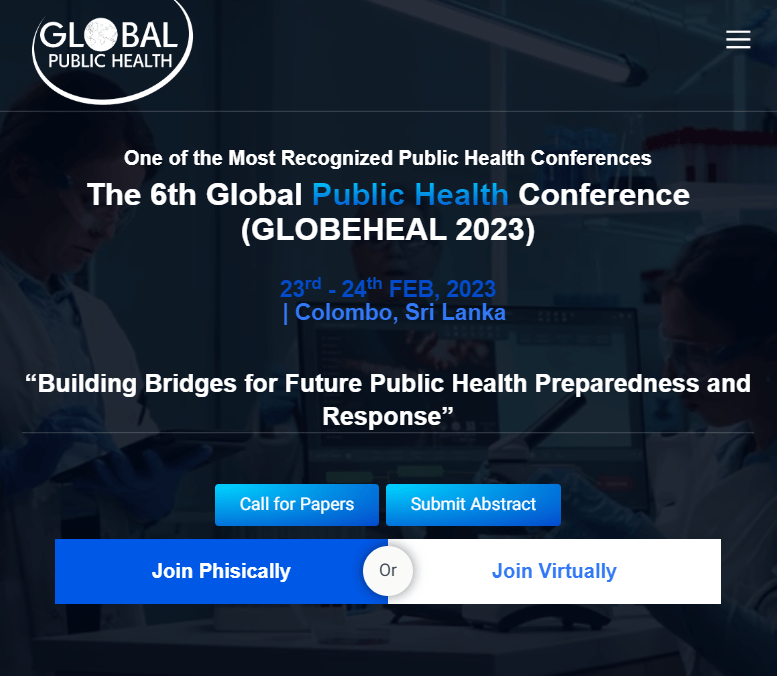 Call for Papers GLOBEHEAL 2025